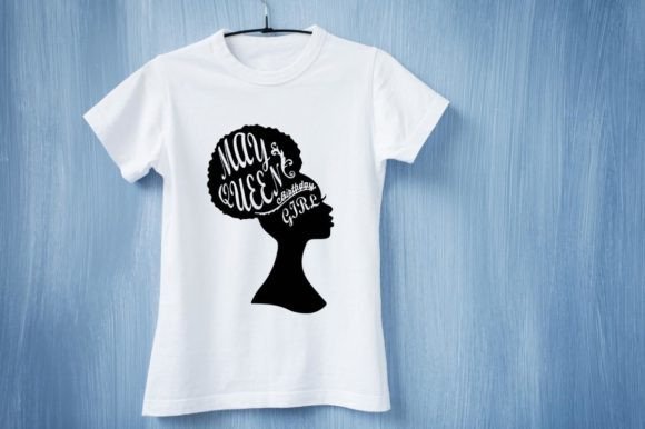 Celebrate Creativity: The May Queen Birthday Girl Graphic Design