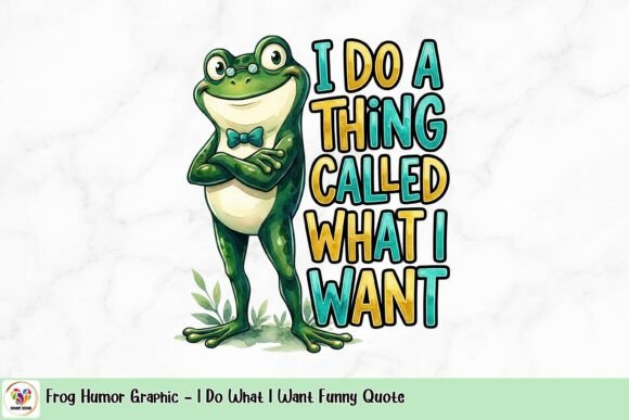 Frog Humor Graphic: Adding Playful Sass to Your Designs