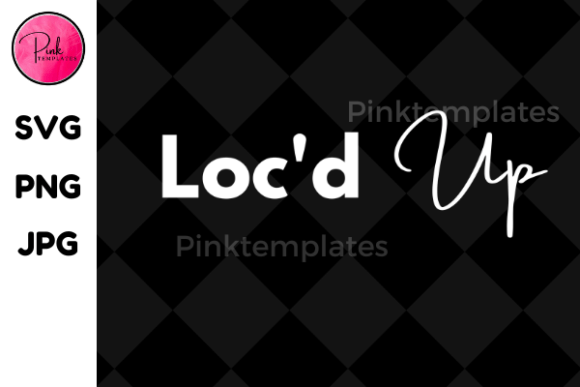 Locd Up Hair Tshirt Design Graphic: Bold Graphic for Your Brand