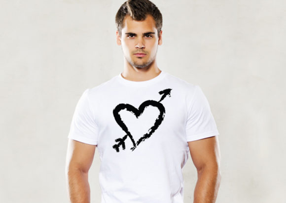 Love Heart Graphic: Your Go-To POD Print File