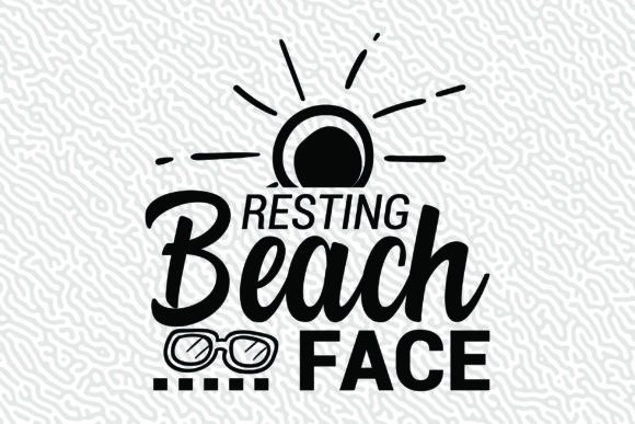 Summer Resting Beach Face: Your Go-To Vibe for Design