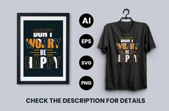 Typography T-shirt & Wall Poster: Your Next Design Asset