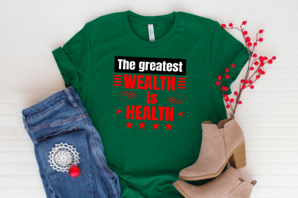 Unique Graphic Design on Health Quotes: Wellness Meets Style